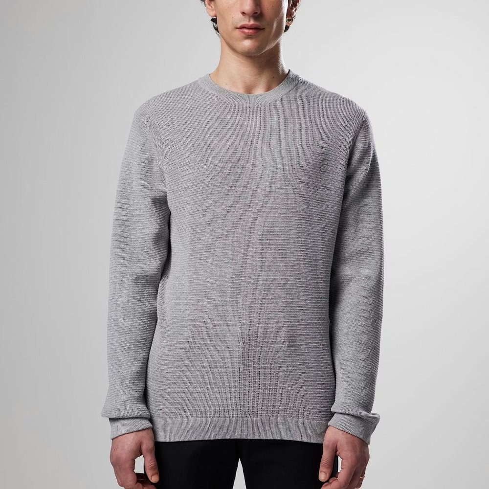 NN07 - Julian 6194 Sweater Grey Melange - Large